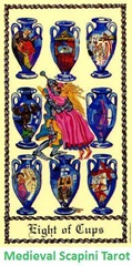 8 de Copas Medieval Scapini