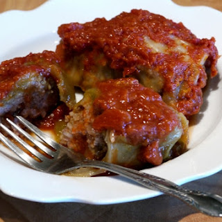 cabbage rolls sour stuffed sweet rice beef ground