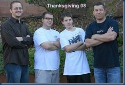 thanksgiving with guys
