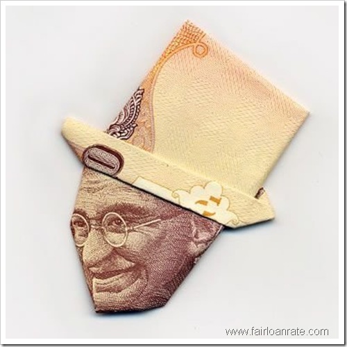 Gandhi on indian currency note