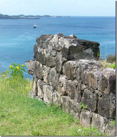 Fort Morro overlooking the bay