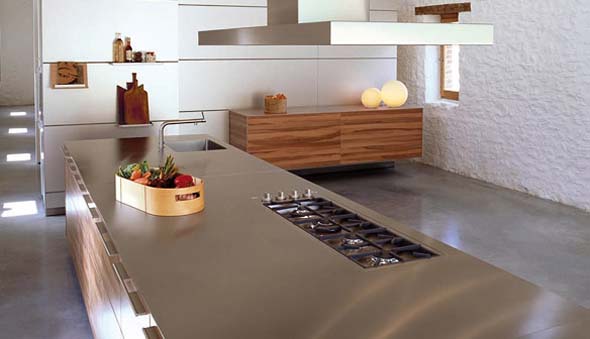 alumunium kitchen furniture design photo idea
