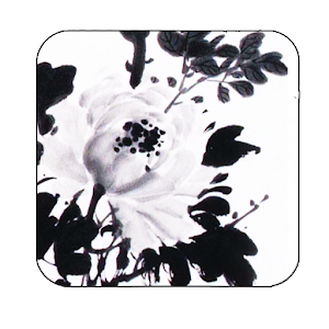 peonyflower inkwash wallpaper 5.0