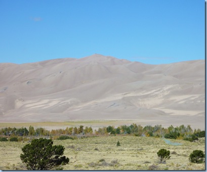 Great Sand Dunes National Park People at top