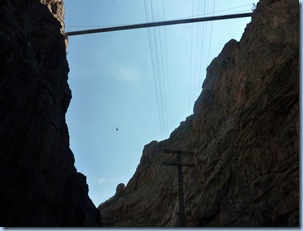 Royal Gorge Aerial Tram View from Bottom