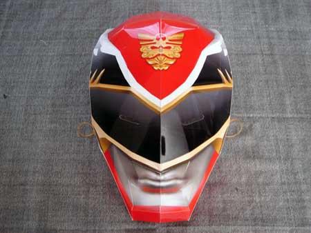 Tensou Sentai Goseiger Papercraft Mask