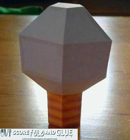 Mario Party Light Bulb Papercraft