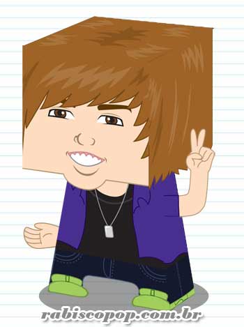 Justin Bieber Papercraft