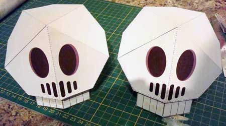 Hex the Skull Papercraft