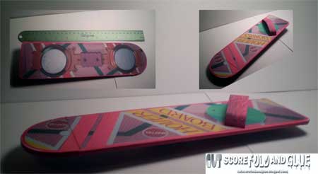 Hoverboard Papercraft