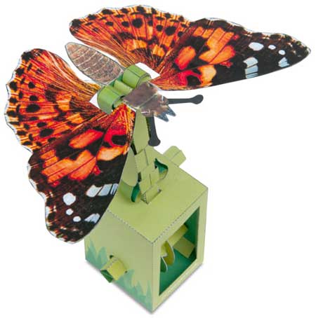 Moving Papercraft Butterfly