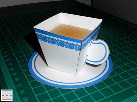 Teacup Papercraft