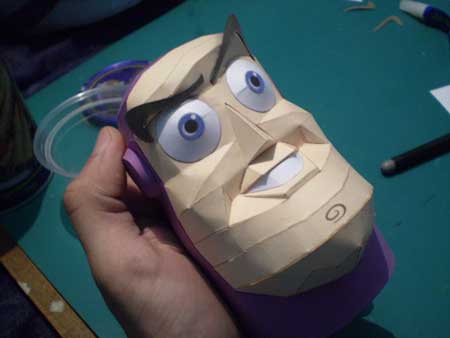 Toy Story Buzz Lightyear Papercraft 3