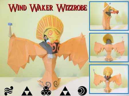 Wizzrobe Papercraft