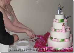 Cutting the Zombie Wedding Cake