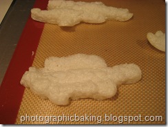 Baked meringue clouds Baked meringue clouds