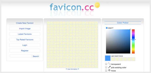 favicon.cc - Generate your own Favicon