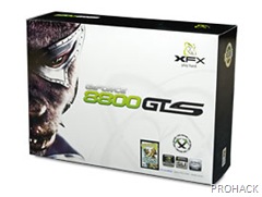 XFX Geforce 8800GTS 640mb XXX - overhauls with extra memory - rdhacker.blogspot.com