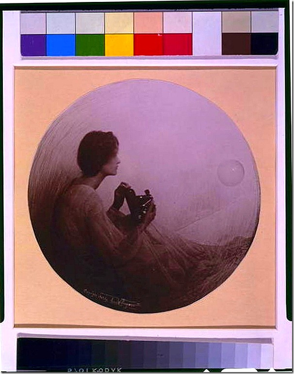 Anne Brigman ~Kodak [The spirit of photography]1908