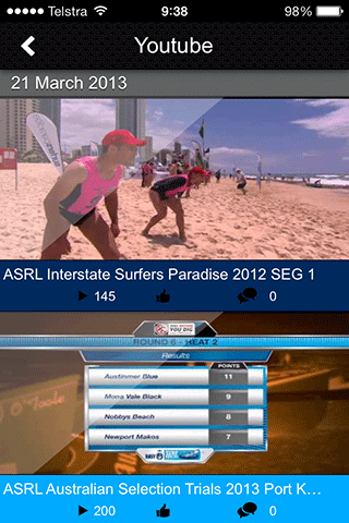 【免費運動App】Australian Surf Rowers League-APP點子