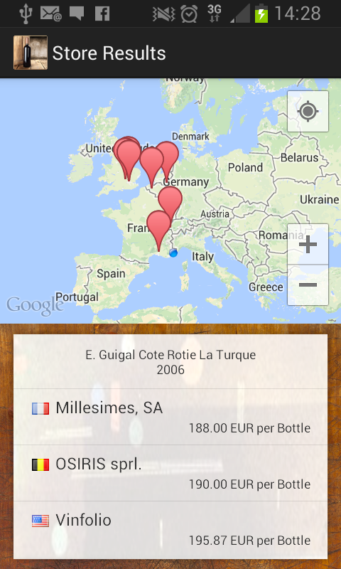 OenoCellar Screen 2