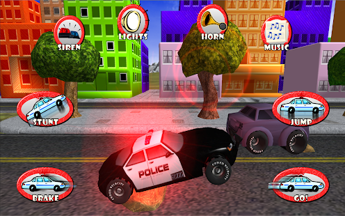 Police Car Race Chase Kids