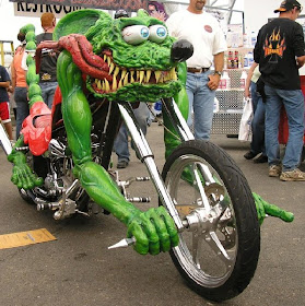 Foto Unik : Modifikasi motor ekstrim