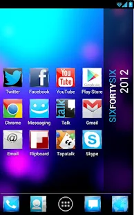 KitKat 4.4 Launcher Theme icon - screenshot thumbnail