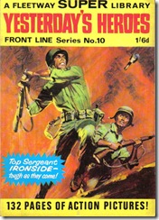 Fleetway Super Library - Frontline Series No.10 - Top Sergeant Ironside - Yesterday's Heroes