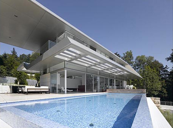 luxury white dream house exterior design ideas