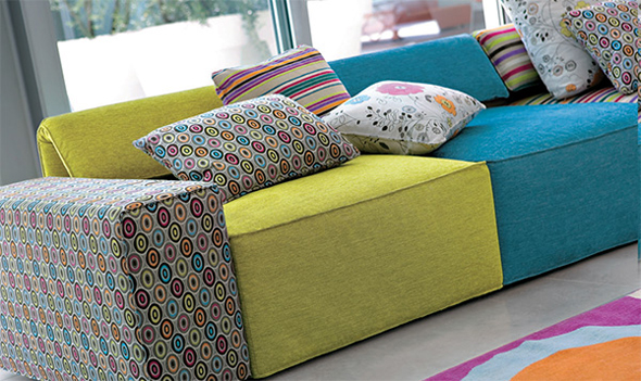 colorful living room furniture designs inspiration