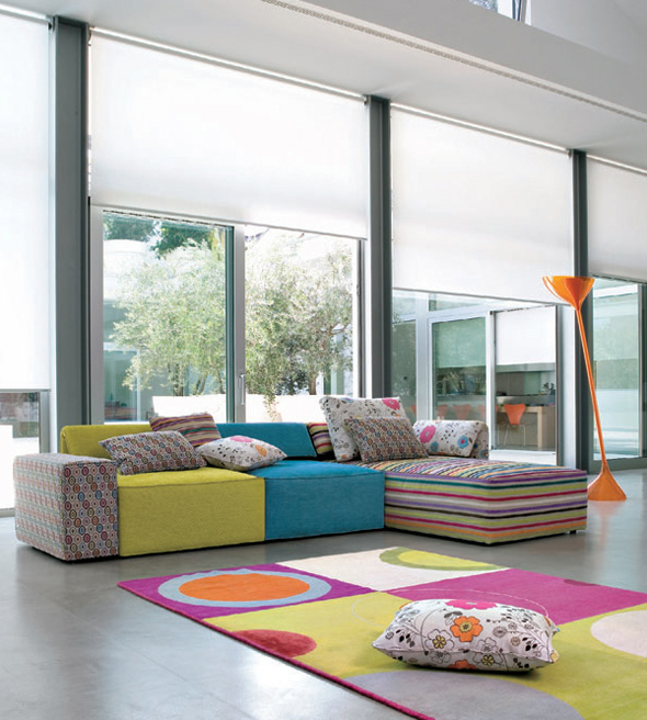 modern colorful sofa furniture design ideas