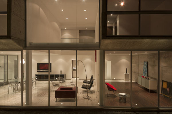 modern contemporary indoor outdoor residence design