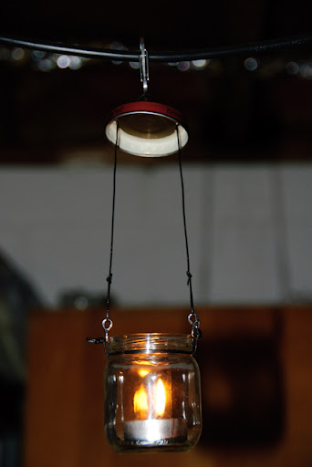 Make Light Weight Tee Light Candle Lantern from plastic