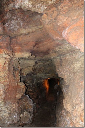 a cave passageway