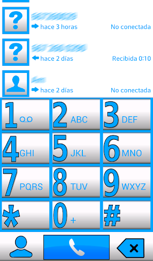 【免費個人化App】THEME BIG BLUE WH FOR EXDIALER-APP點子