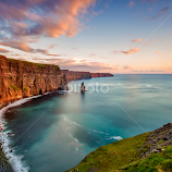 Cliffs of Moher by Ryszard Lomnicki -  