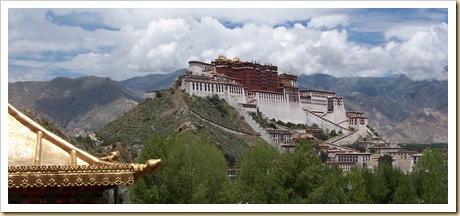 Tíbet, Lhasa, el Palacio de Potala.