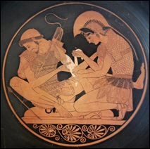 AquilesPatroclos- cerámica griega