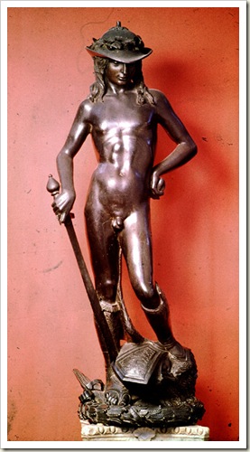 David , Donatello. c. 1430-32 Museu Nazionale de Florença - HISTOBLOG