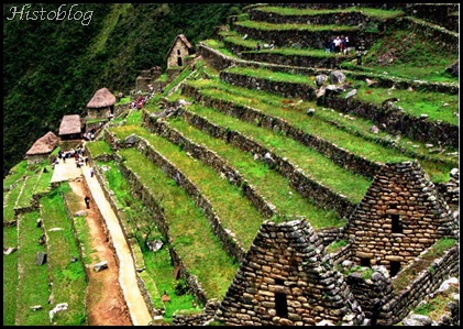 Histoblog039 -Terraços agrícolas nas ruínas de Machu Picchu