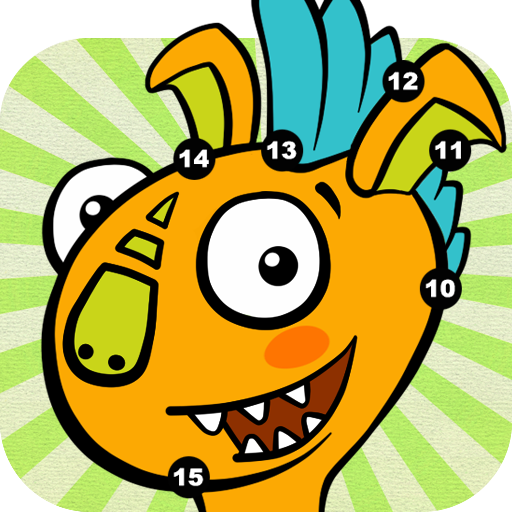 Dots Connect: Cute Monsters 教育 App LOGO-APP開箱王