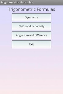 Lastest Trigonometric Formulas APK
