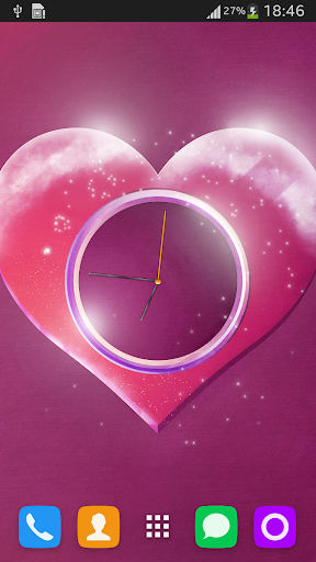 3D Clock Live Wallpaper