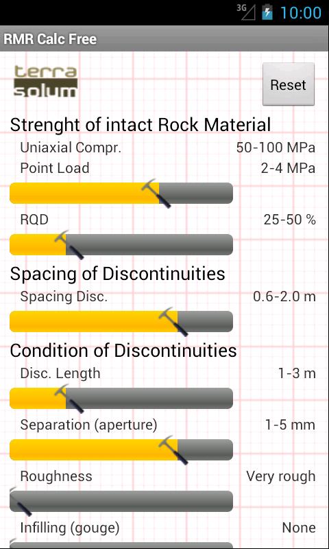 RMR Calc Screen 2