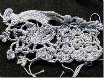 crochet sampler - freeform