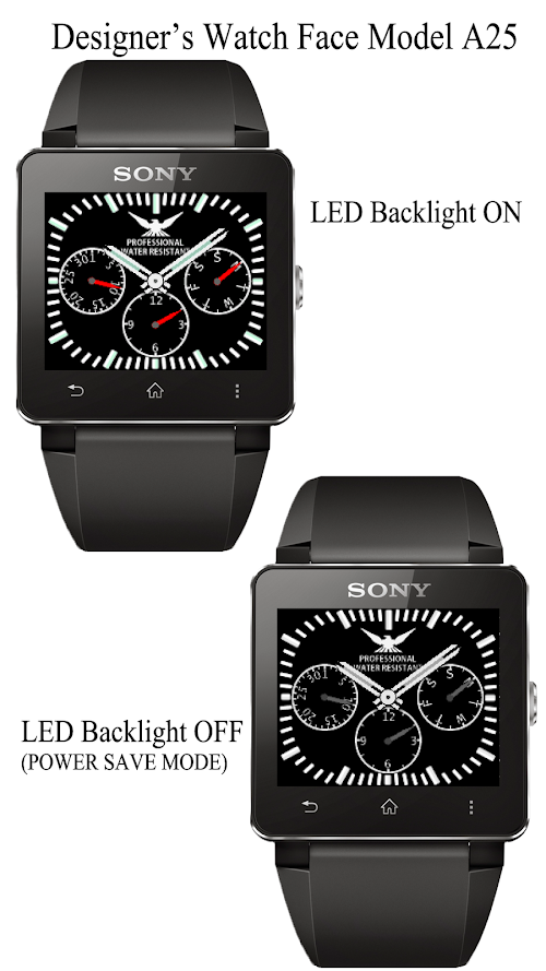 Android application A25 WatchFace for SmartWatch2 screenshort
