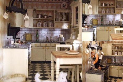 Bellevu keuken weergegeven