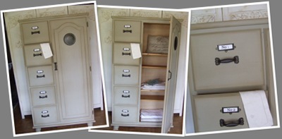 Meiden kast spek kast weergegeven