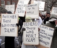 Behead those who insult islam